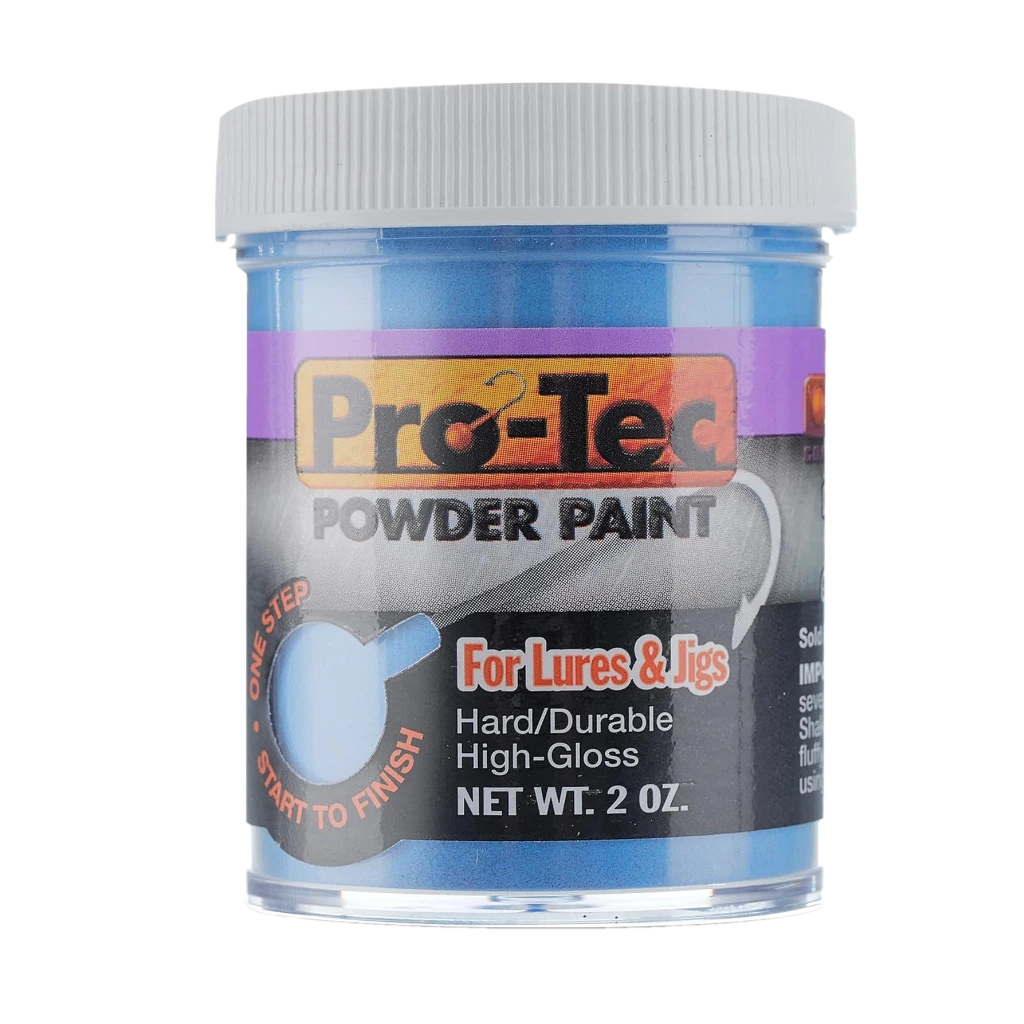 Pro-Tec Jigs and Lures Powder Paint, Jig Head Fishing Lure Paint
