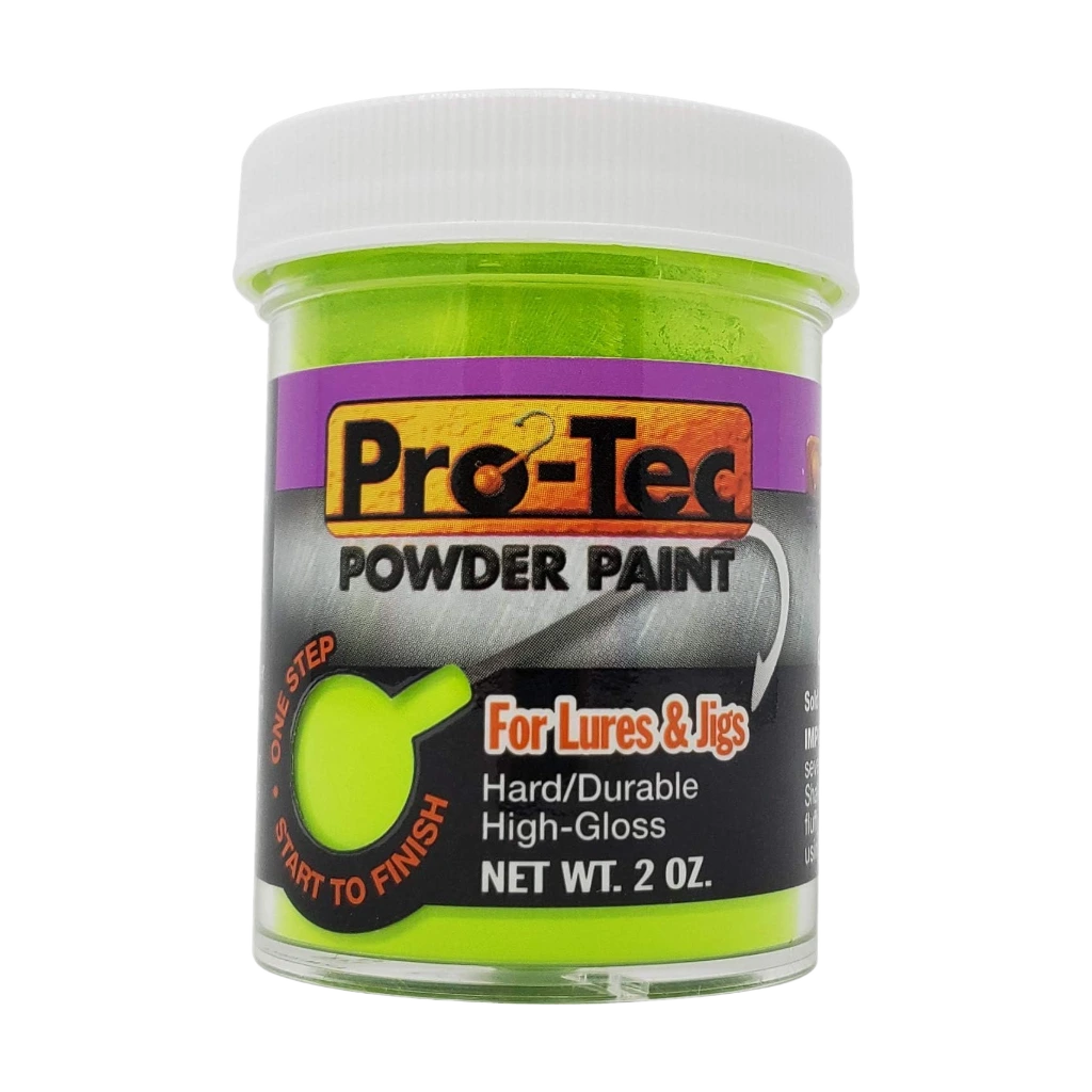 Pro-Tec Jigs and Lures Powder Paint, Jig Head Fishing Lure Paint
