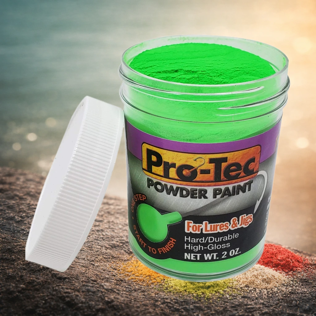 Pro-Tec Powder Paint – Bright Green, 2 oz