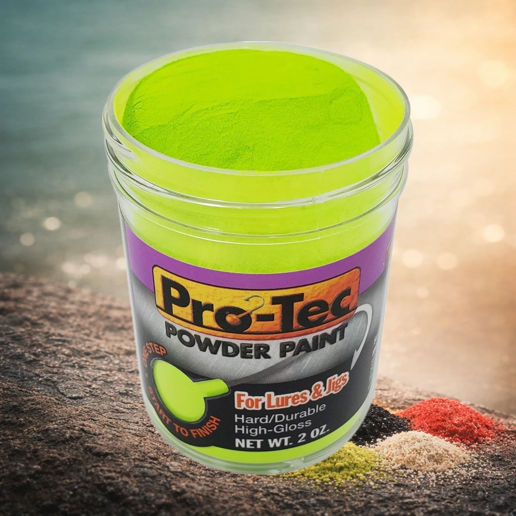 Pro-Tec Powder Paint – Green Chartreuse, 2 oz